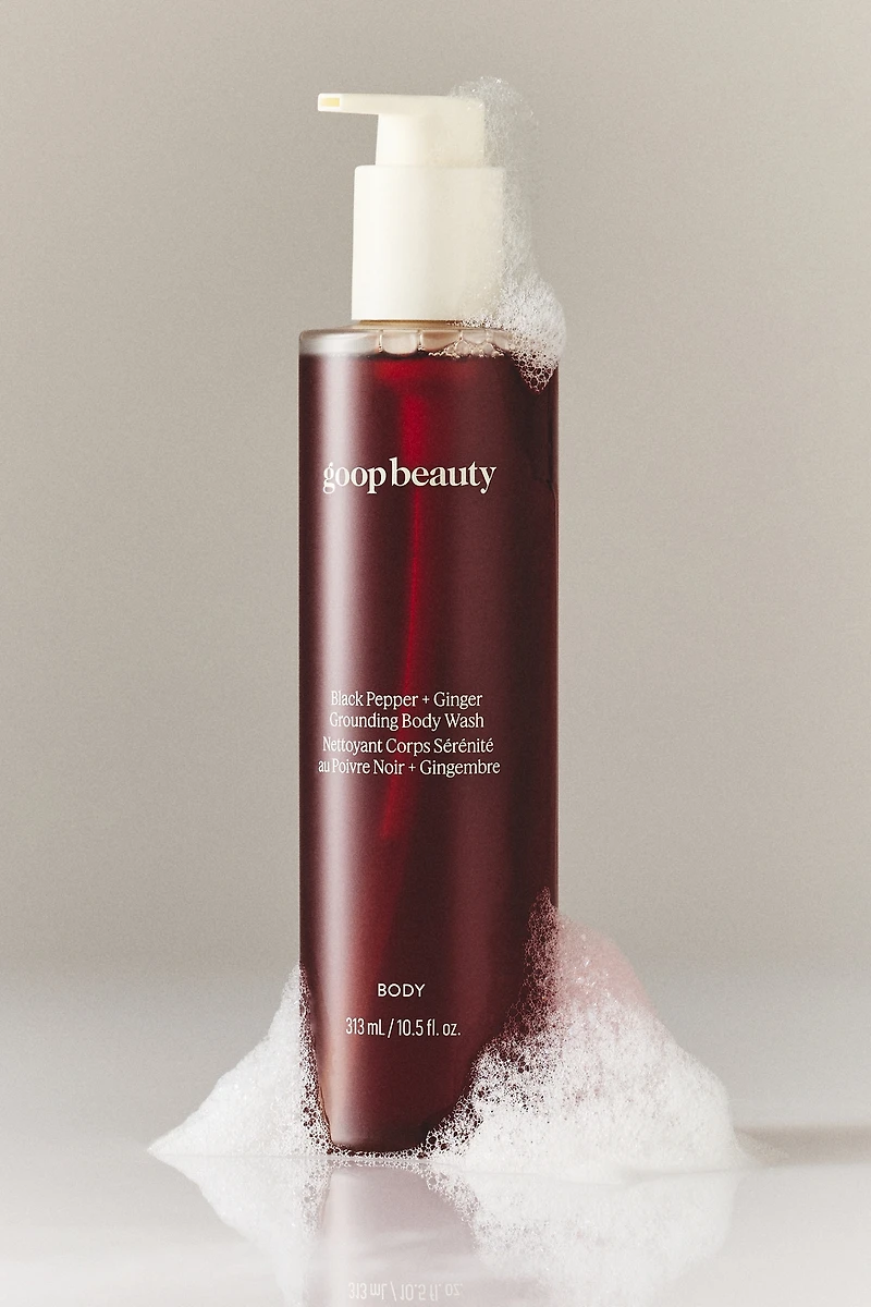 Goop Beauty Black Pepper + Ginger Grounding Body Wash