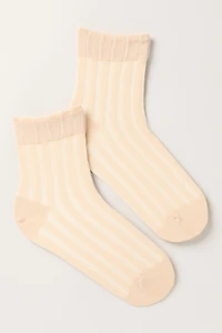 Hansel From Basel Sheer Crew Socks