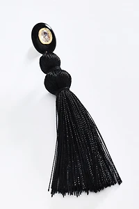 By Anthropologie Tassel Drop Earrings