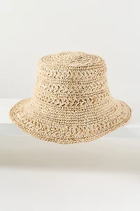 Wyeth Sigrid Raffia Bucket Hat