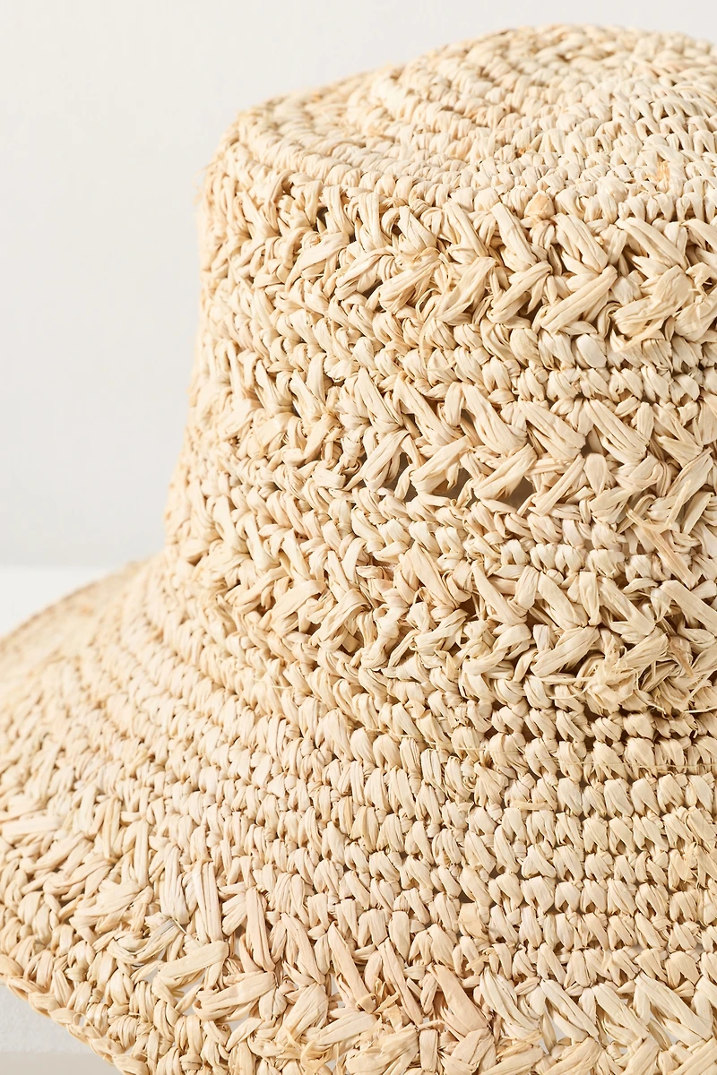 Wyeth Sigrid Raffia Bucket Hat