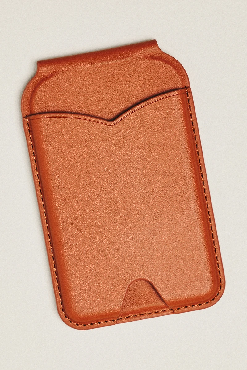 Posh Tech Magnetic Wallet and Mirror Phone Stand