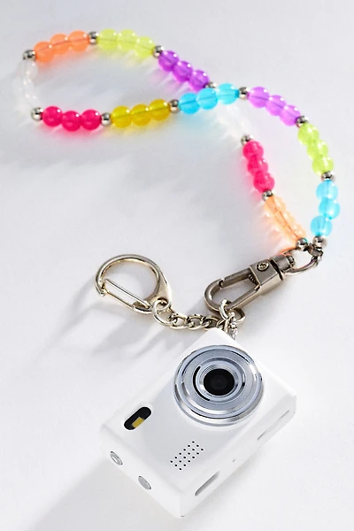 Posh Tech Mini Digital Camera with Beaded Lanyard