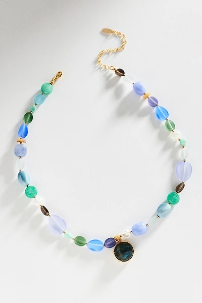 By Anthropologie Delicate Beaded Necklace