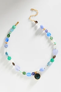 By Anthropologie Delicate Beaded Necklace
