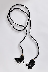 By Anthropologie Prelayer Wrap Beaded Necklace