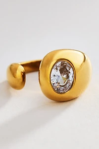 By Anthropologie Open Bezel Ring