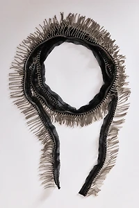 By Anthropologie Prelayer Wrap Tassel Necklace