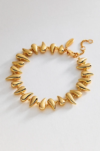 By Anthropologie Molten Curve Bracelet