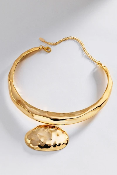 By Anthropologie Molten Collar Necklace