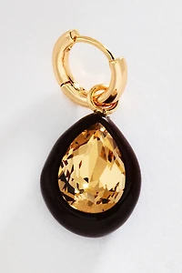 By Anthropologie Statement Bezel Earrings