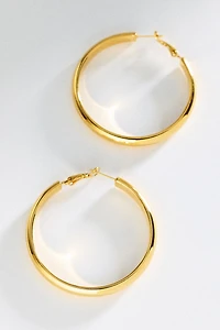 By Anthropologie Water-Resistant Hoop Earrings