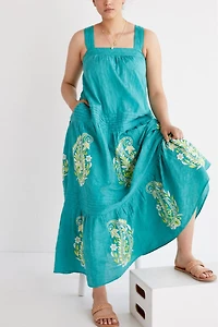 Felicity Embroidered Maxi Dress