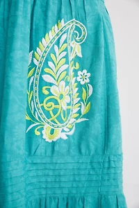 Felicity Embroidered Maxi Dress