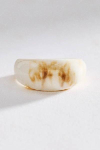 By Anthropologie Resin Chunky Ring