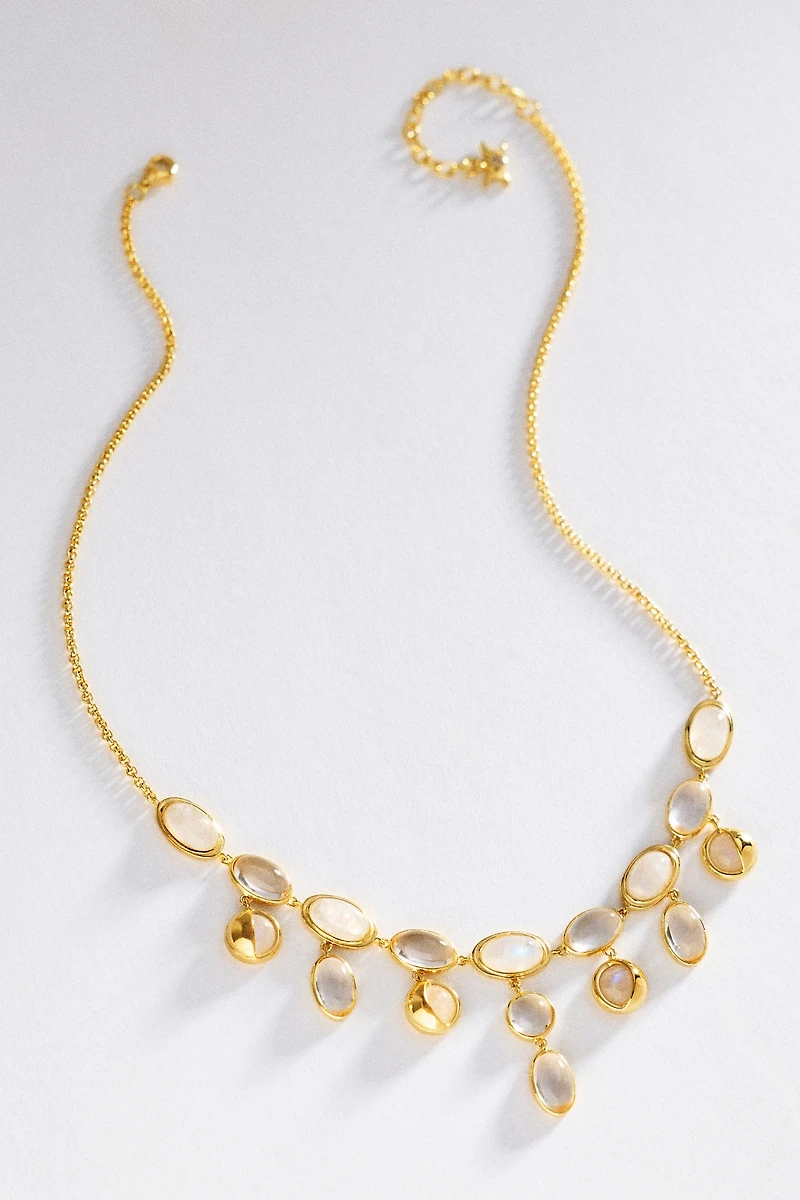 Awe Inspired Midnight Reflection Collar Necklace