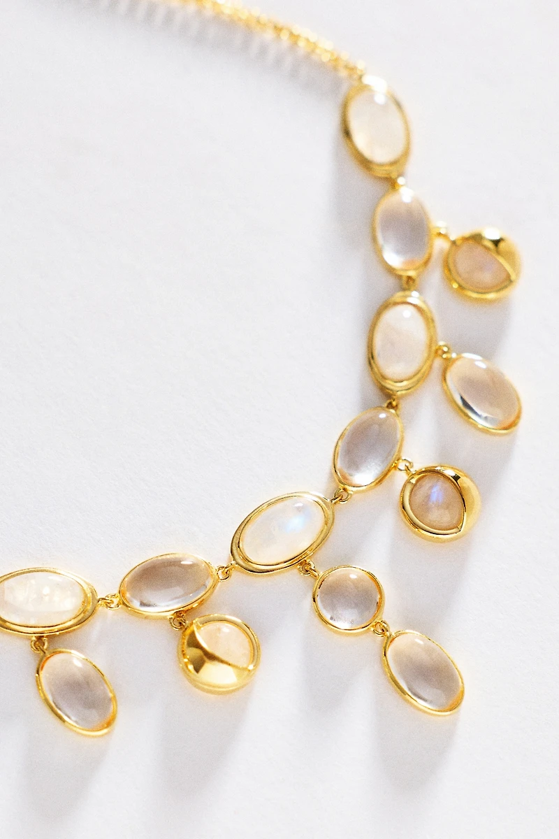Awe Inspired Midnight Reflection Collar Necklace
