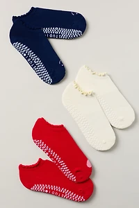 Pointe Studio Ruffled Grip Socks