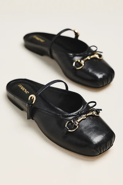Maeve Horsebit Mule Ballet Flats