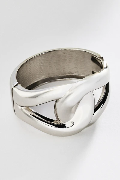 By Anthropologie Metal Twist Bangle