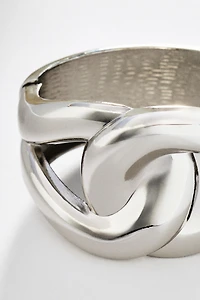 By Anthropologie Metal Twist Bangle