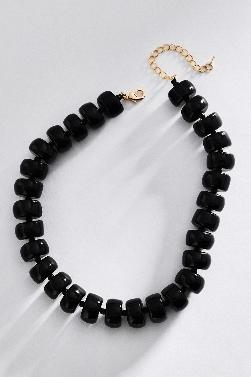 By Anthropologie Chunky Beaded Necklace