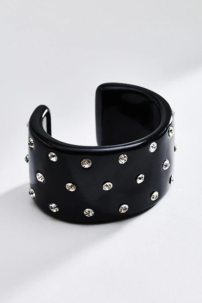 Studded Resin Cuff Bracelet