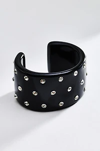 Studded Resin Cuff Bracelet
