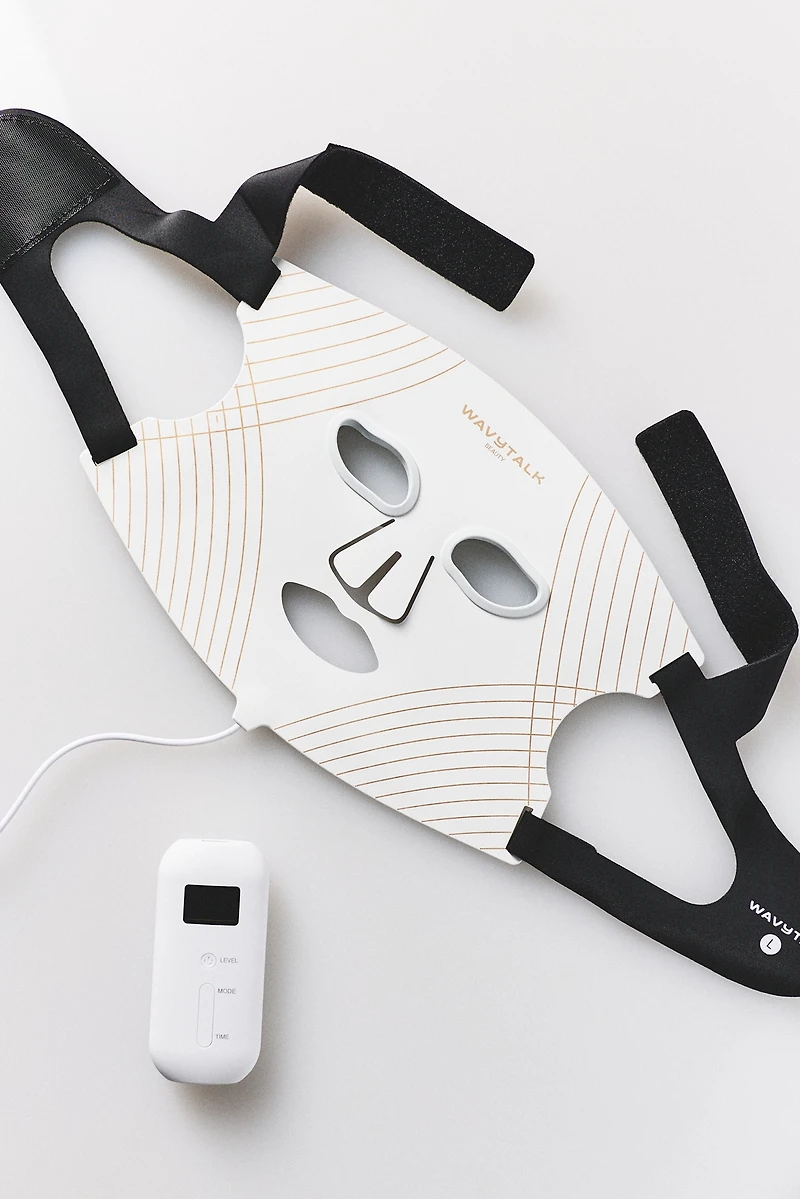 WAVYTALK Glow Time LED Light Therapy Face Mask