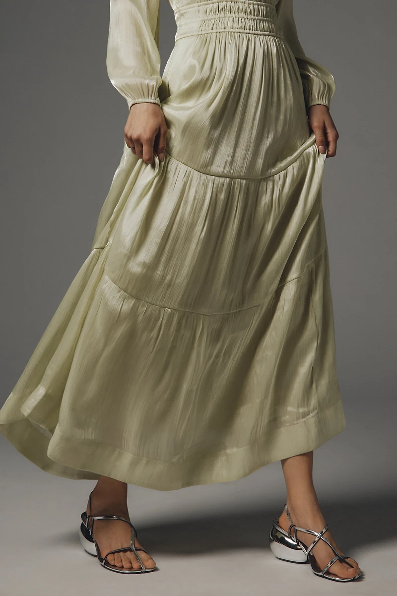 The Somerset Off-Shoulder Maxi Dress