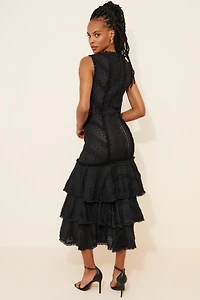 Cinq ? Sept Marceio Lace Tiered Dress