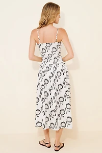 Madewell Peony Midi Dress