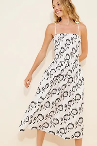 Madewell Peony Midi Dress