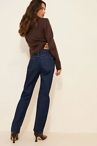 Madewell Longline Straight Jeans