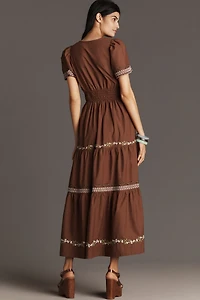 The Somerset Embroidered Maxi Dress