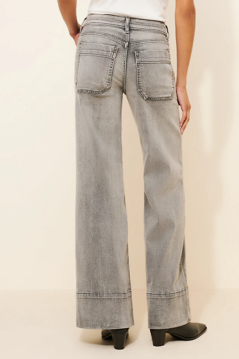 Rylan Relaxed Wide Leg Jeans