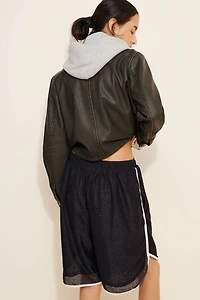 Daily Practice by Anthropologie Lace Basketball Shorts
