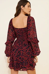 Hutch Square Neck Smocked Romper