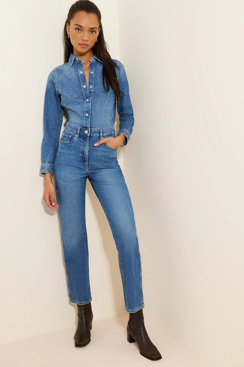 DL1961 Freja Denim Jumpsuit