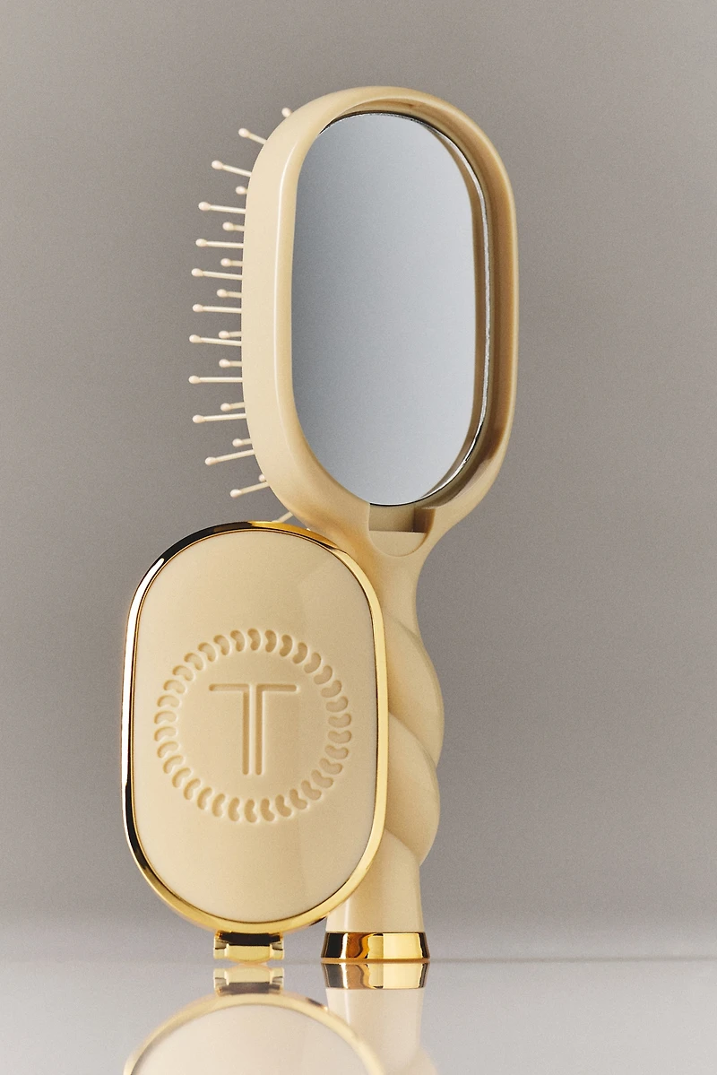 TELETIES Mini Detangler Hair Brush for Medium
