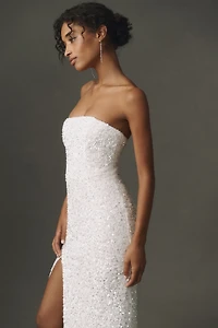 Helsi Lola Strapless Sequin Maxi Dress