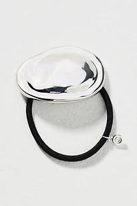 Ettika Liquid Luxe Silver Hair Tie