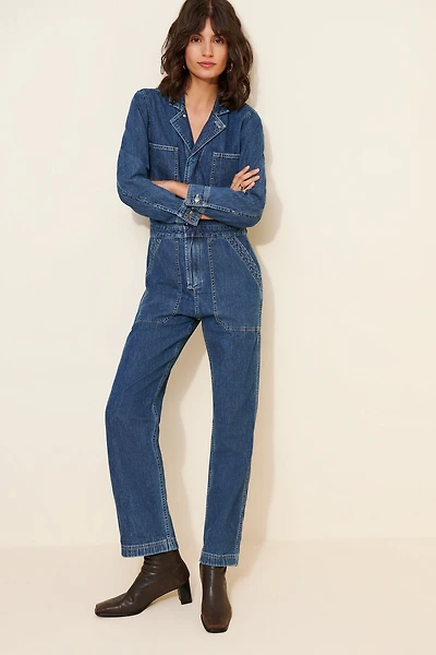 Alex Mill Shoreditch Denim Jumpsuit