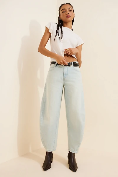 Pilcro High-Rise Balloon Jeans