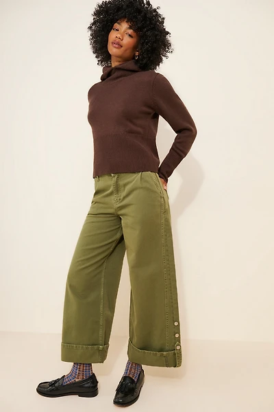 Damson Madder Wylie Turn Up Jeans