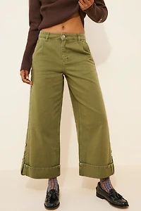 Damson Madder Wylie Turn Up Jeans