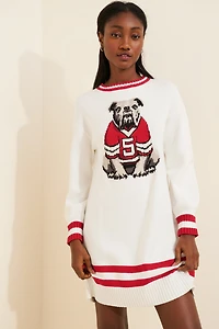 Porridge Blaze Sweater Dress