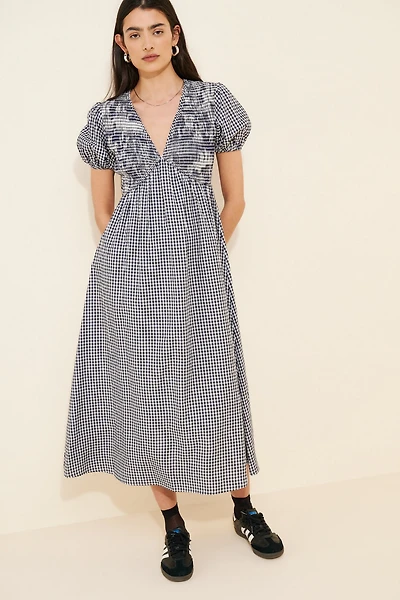 Petal & Pup Ilyana Short Sleeve Maxi Dress