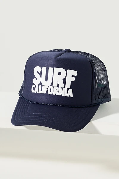 Friday Feelin Surf California Trucker Hat
