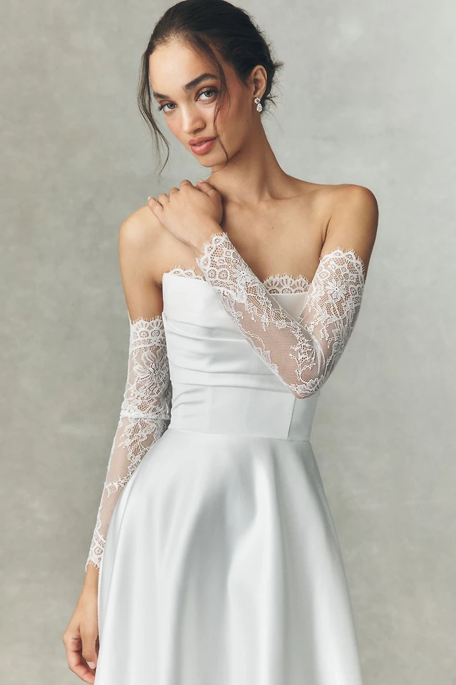 Watters Reko Strapless Corset Wedding Gown at MarketFair Shoppes in Princeton, NJ Watters Reko Strapless Corset Wedding Gown at MarketFair Shoppes in Princeton, NJ
